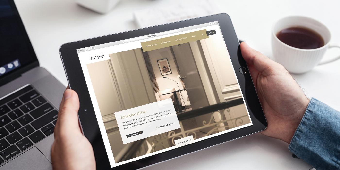 Hotel Julien - Website